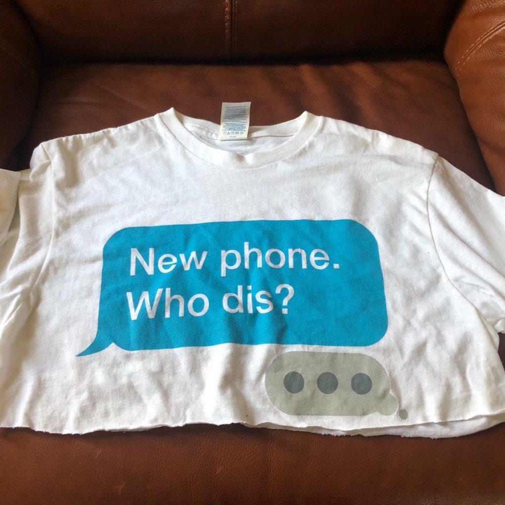 Cropped t shirt